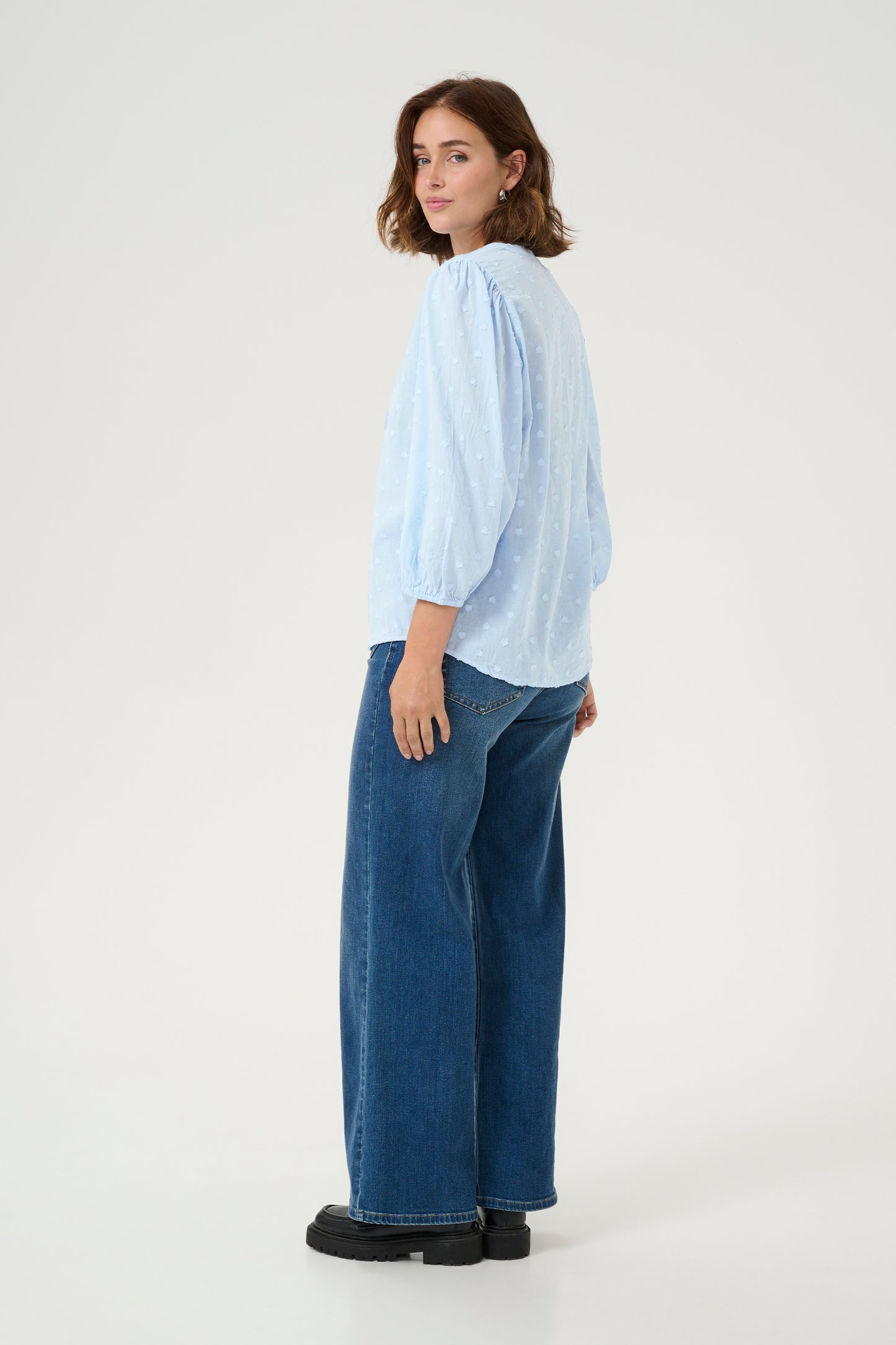 KA - Jollia Blouse - Soft Chambray