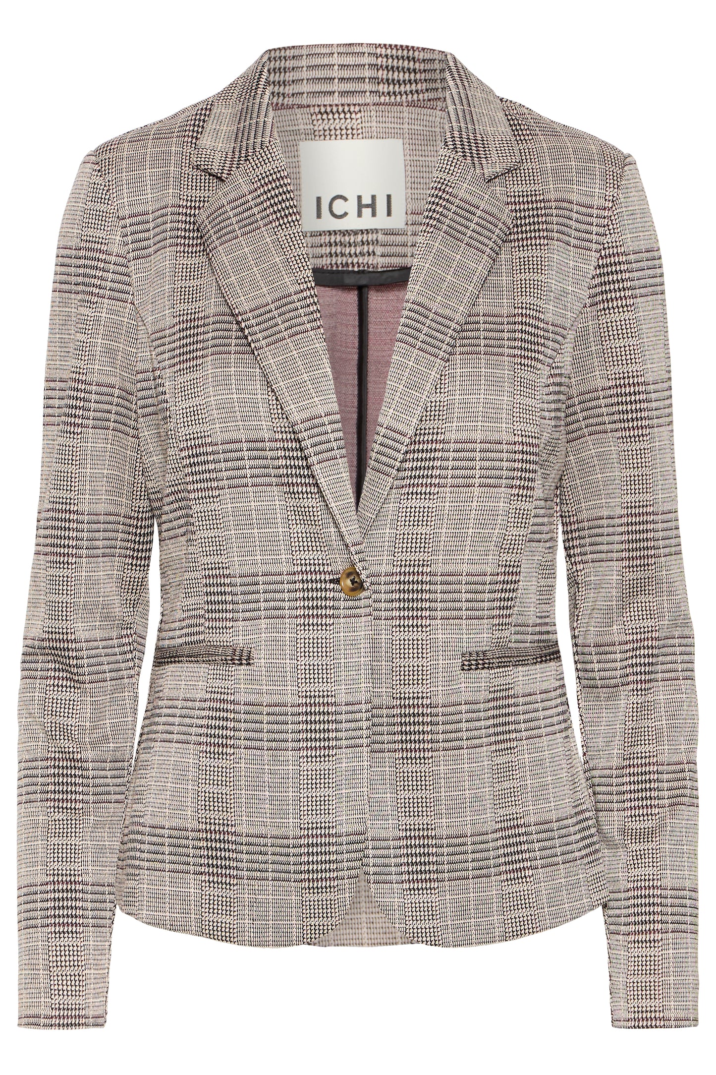 IH - Manse Check Blazer - Natural/Black