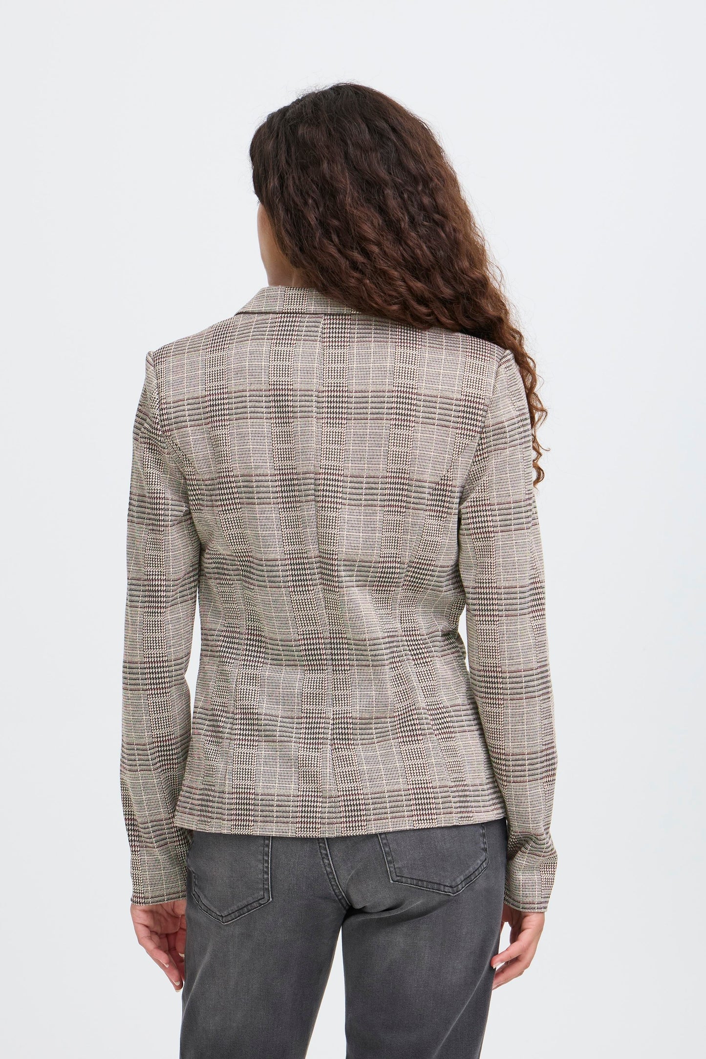 IH - Manse Check Blazer - Natural/Black