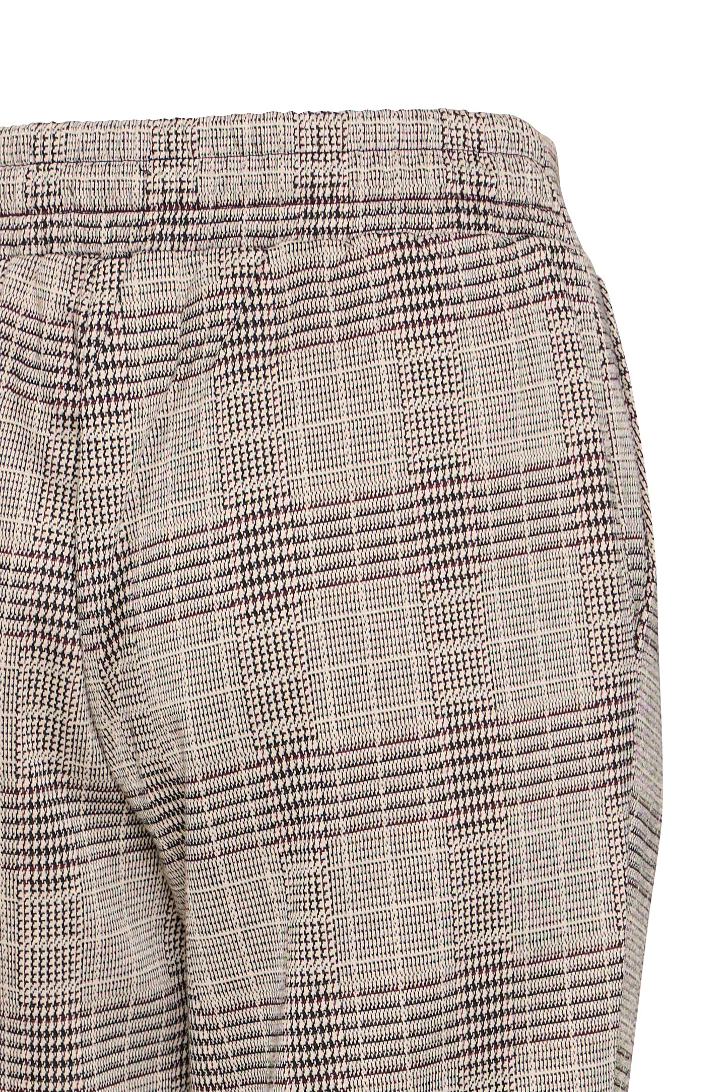 IH - Manse Check Trousers - Natural/Black