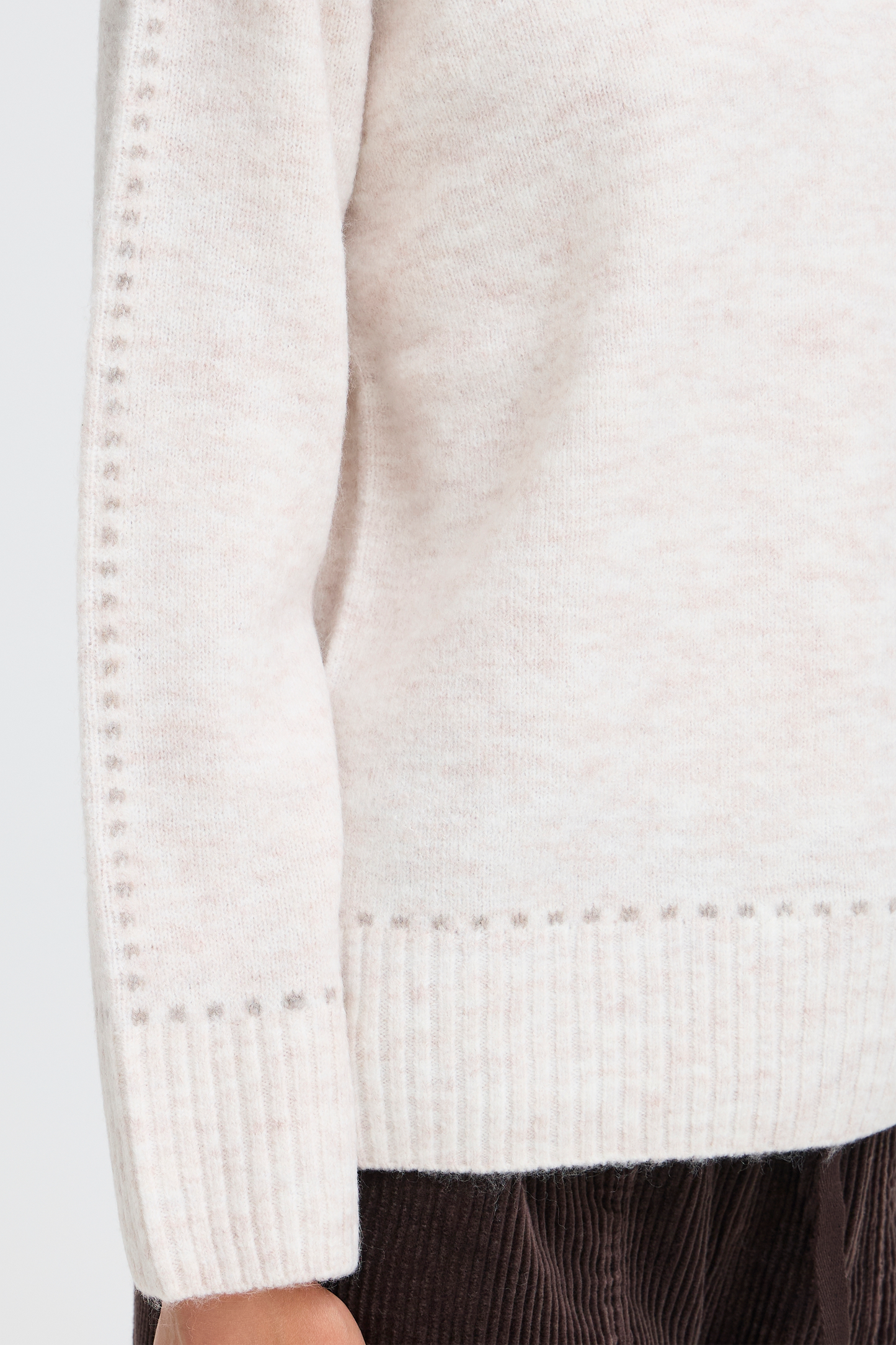 FR - Elise PU1 Jumper - Oatmeal Melange