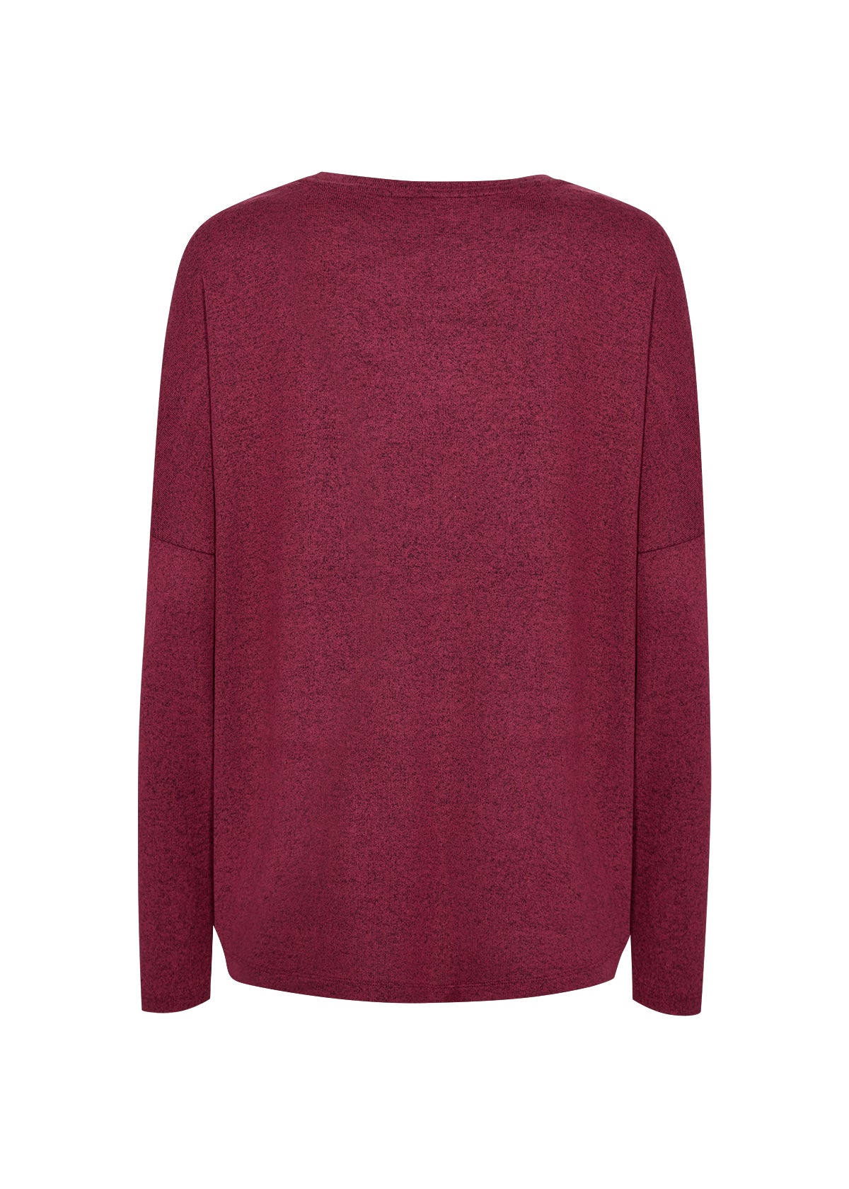 Soya Concept BIARA 1 Top - Dark Red Melange