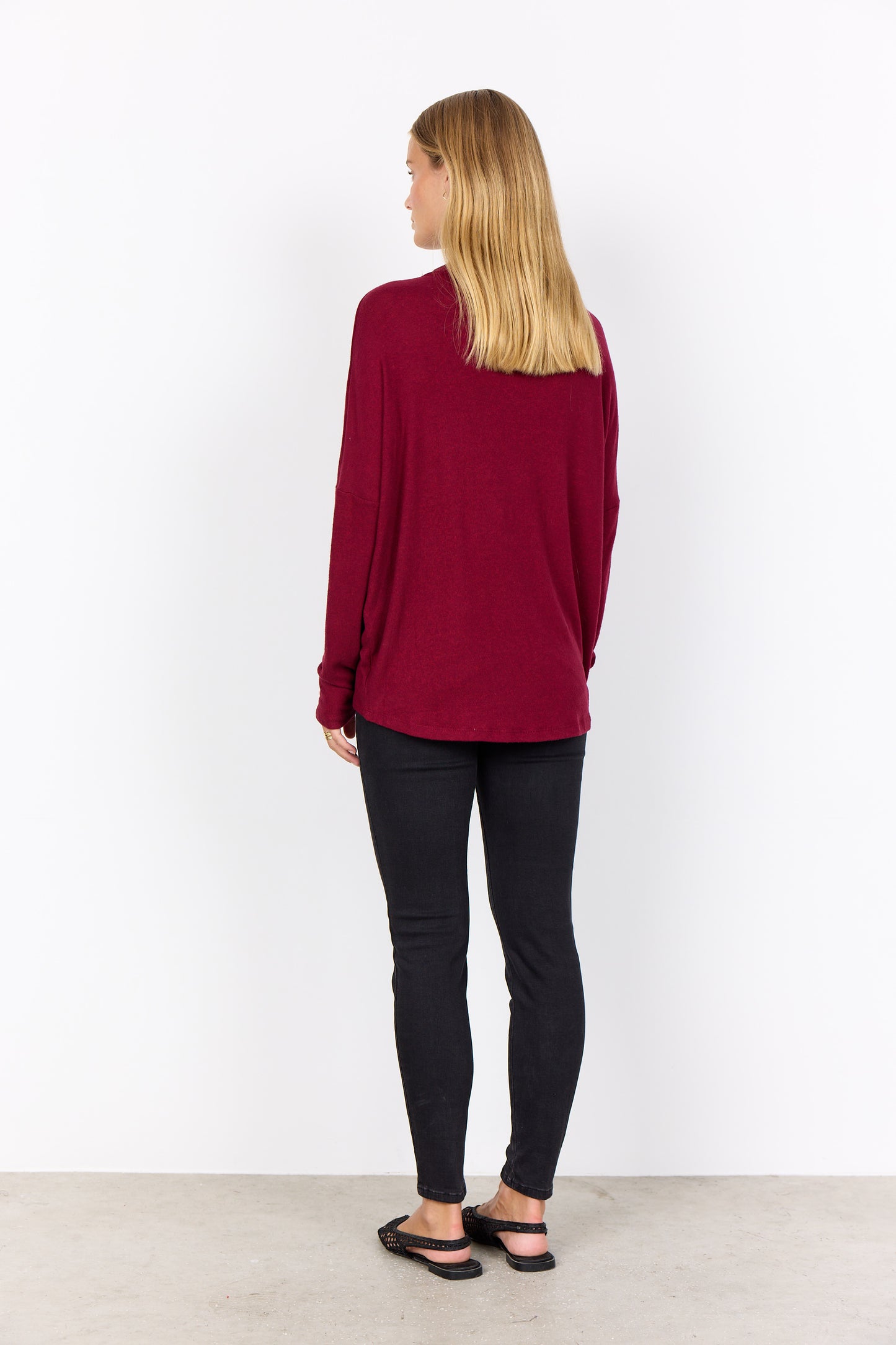 SC - Biara 90 Top - Dark Red Melange
