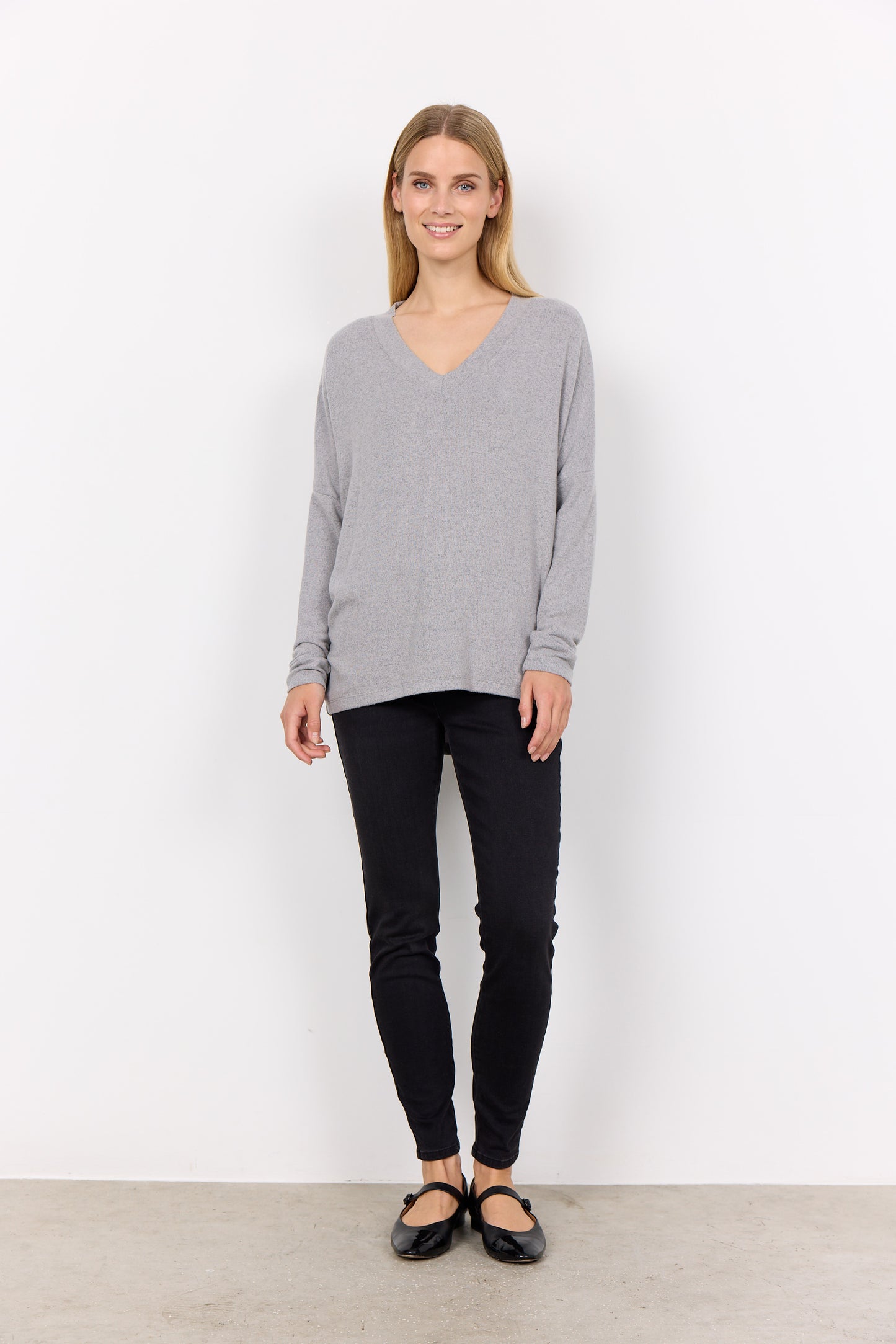 SC - Biara 90 Top - Grey Melange