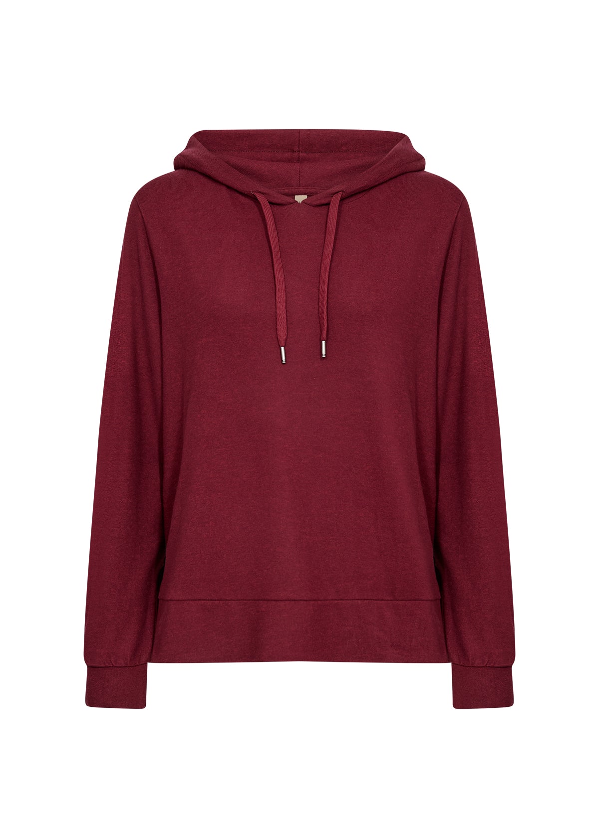 SC - Biara 143 Hooded Sweatshirt - Dark Red Melange