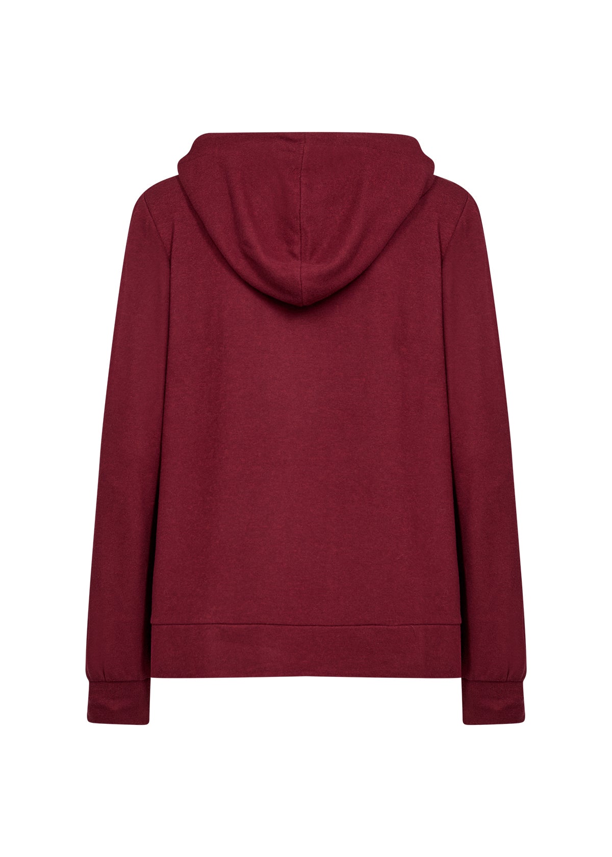 SC - Biara 143 Hooded Sweatshirt - Dark Red Melange