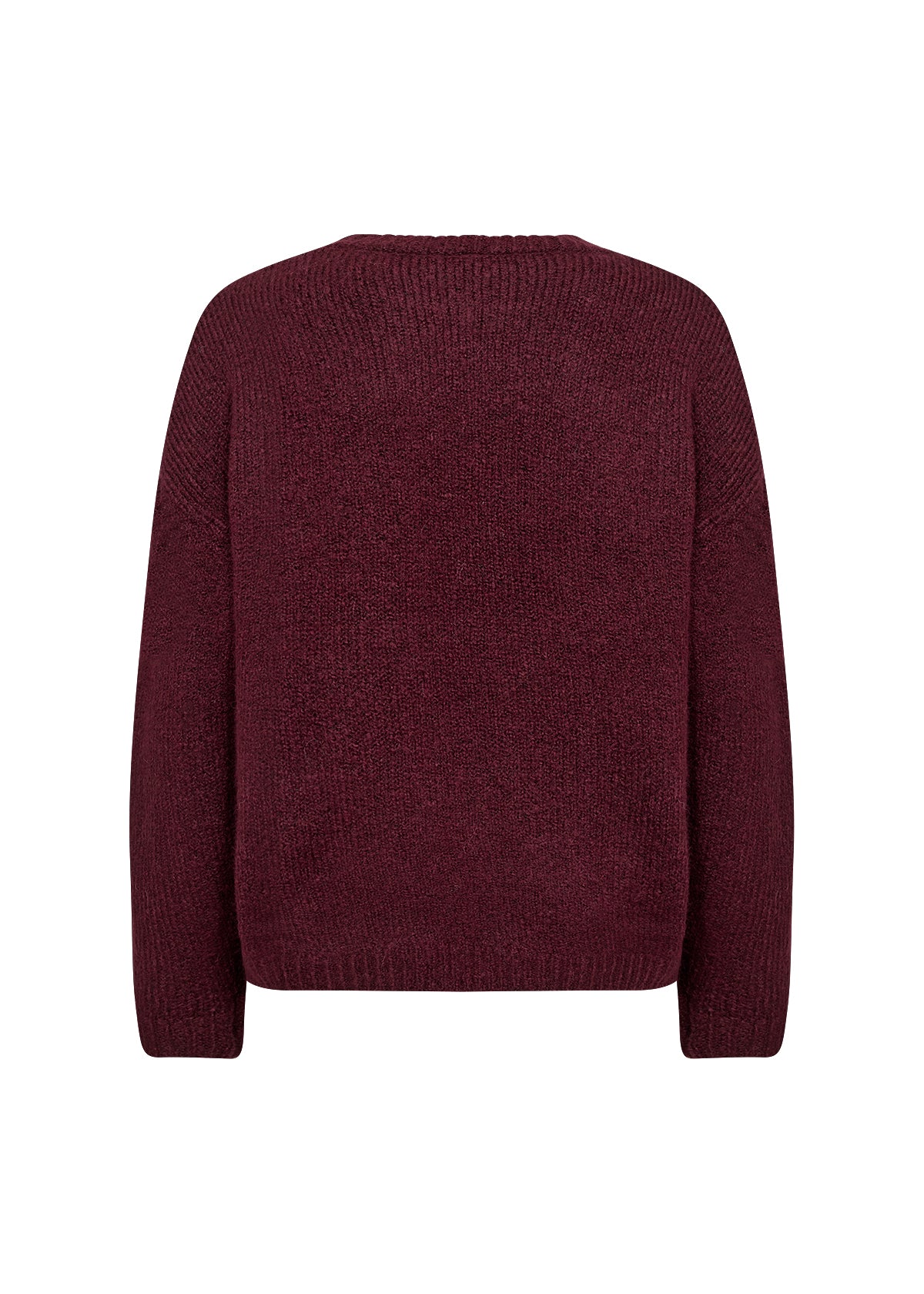 SC - Gunna 1 Jumper - Dark Red Melange