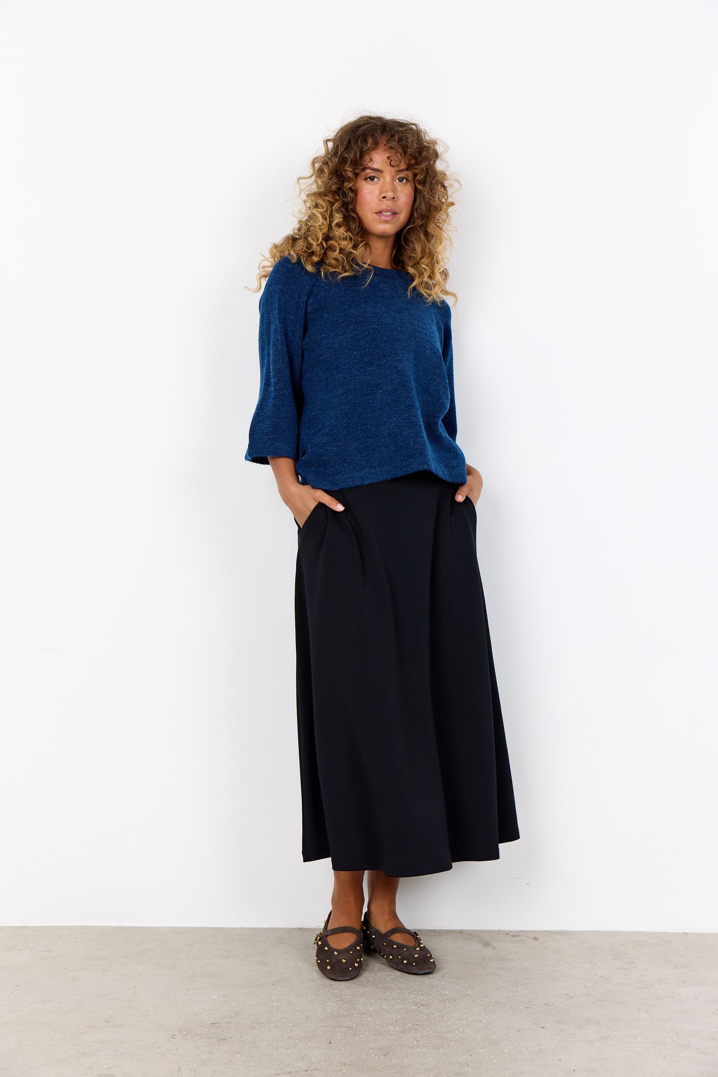 SC - Orlean 1 Jumper - Estate Blue Melange