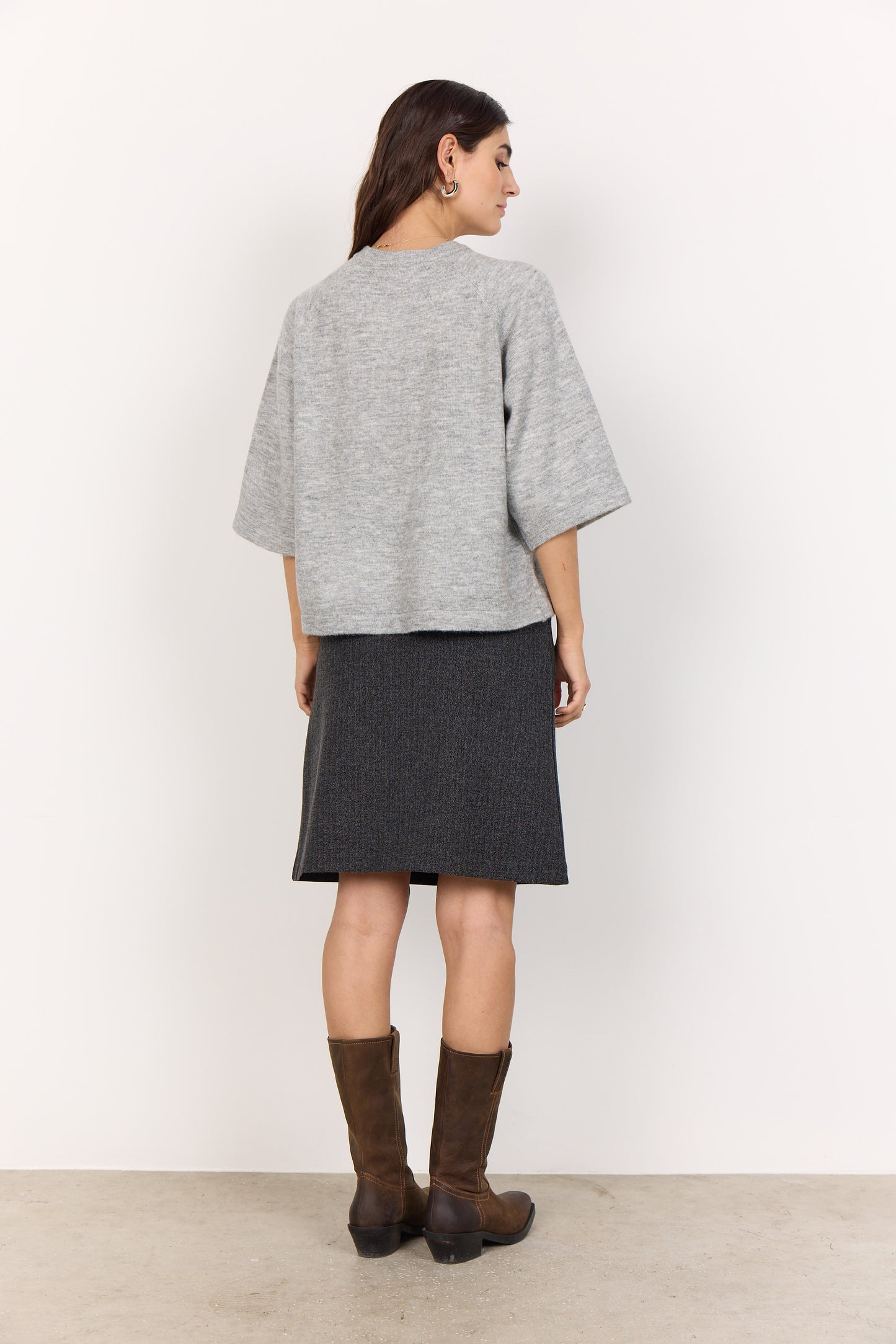 SC - Orlean 1 Jumper - Grey Melange