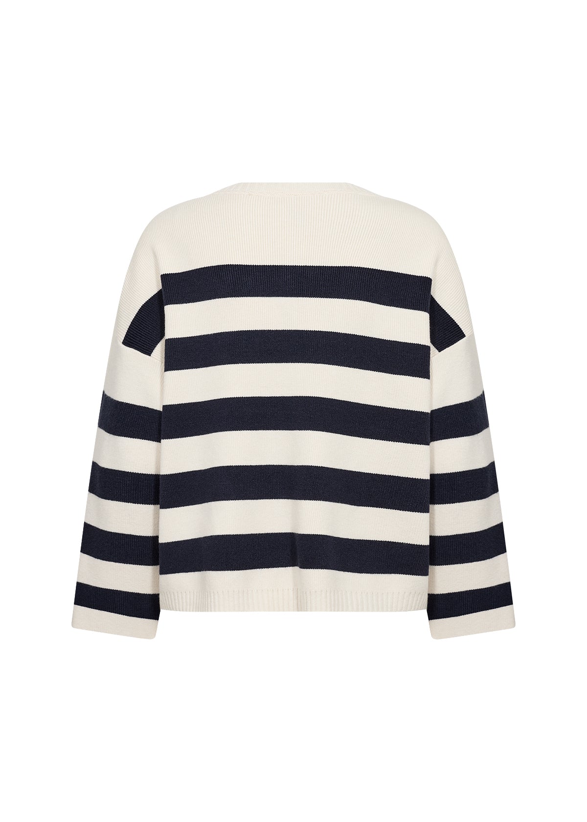 SC - Kanita Stripe 36 Jumper - Navy Combi