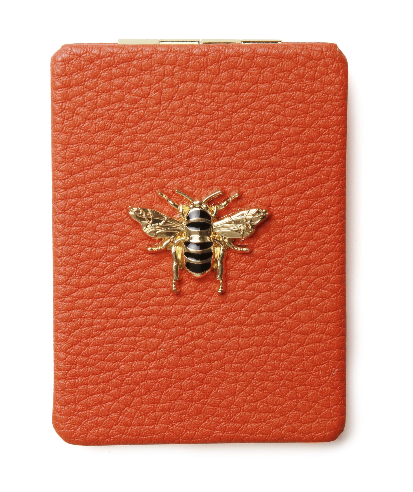 AW - Rectangular Compact Mirror - Orange