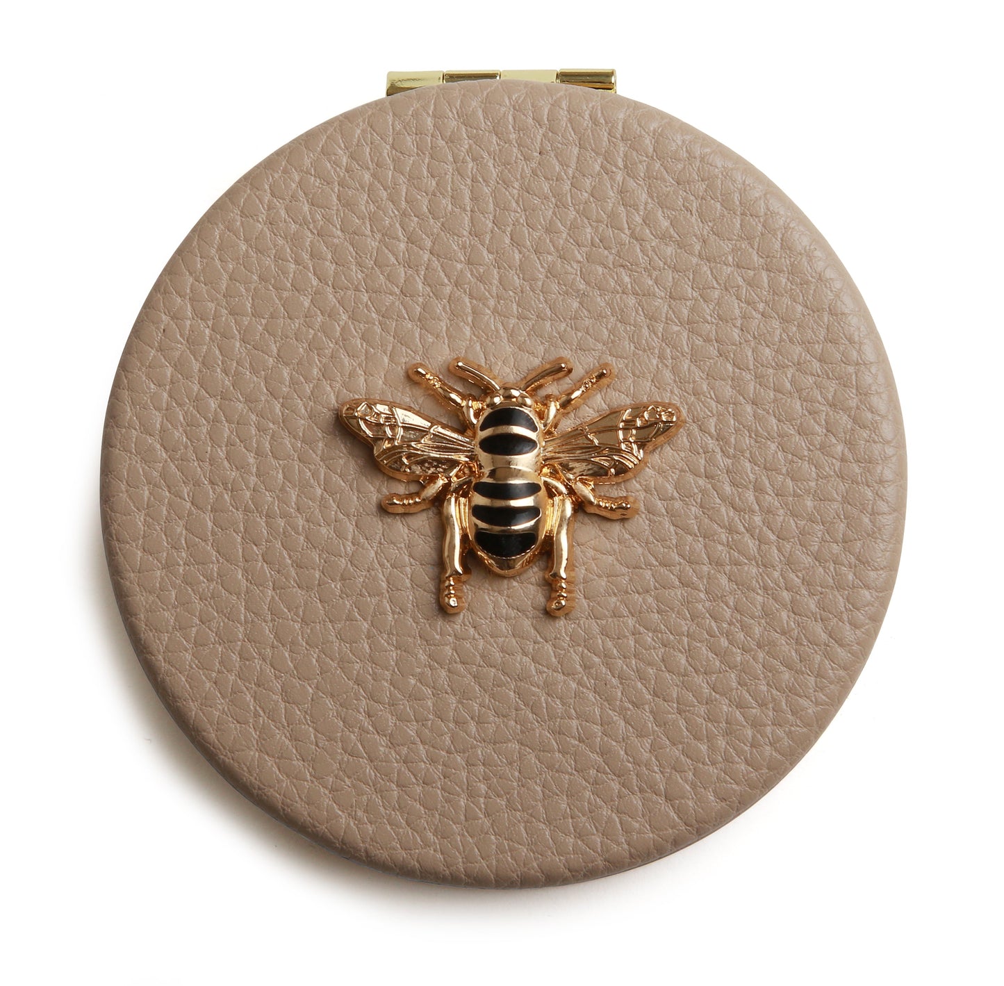 AW - Round Compact Mirror - Stone