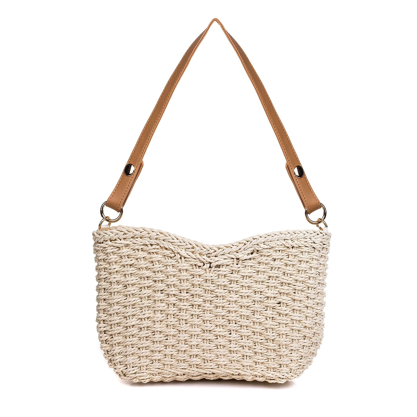 PL - Emma Woven Bag - Stone