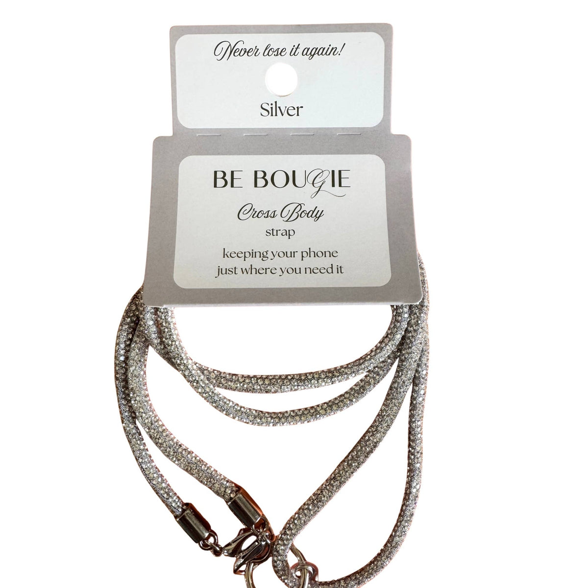 Be Bougie Sparkly Cross-body Phone Strap