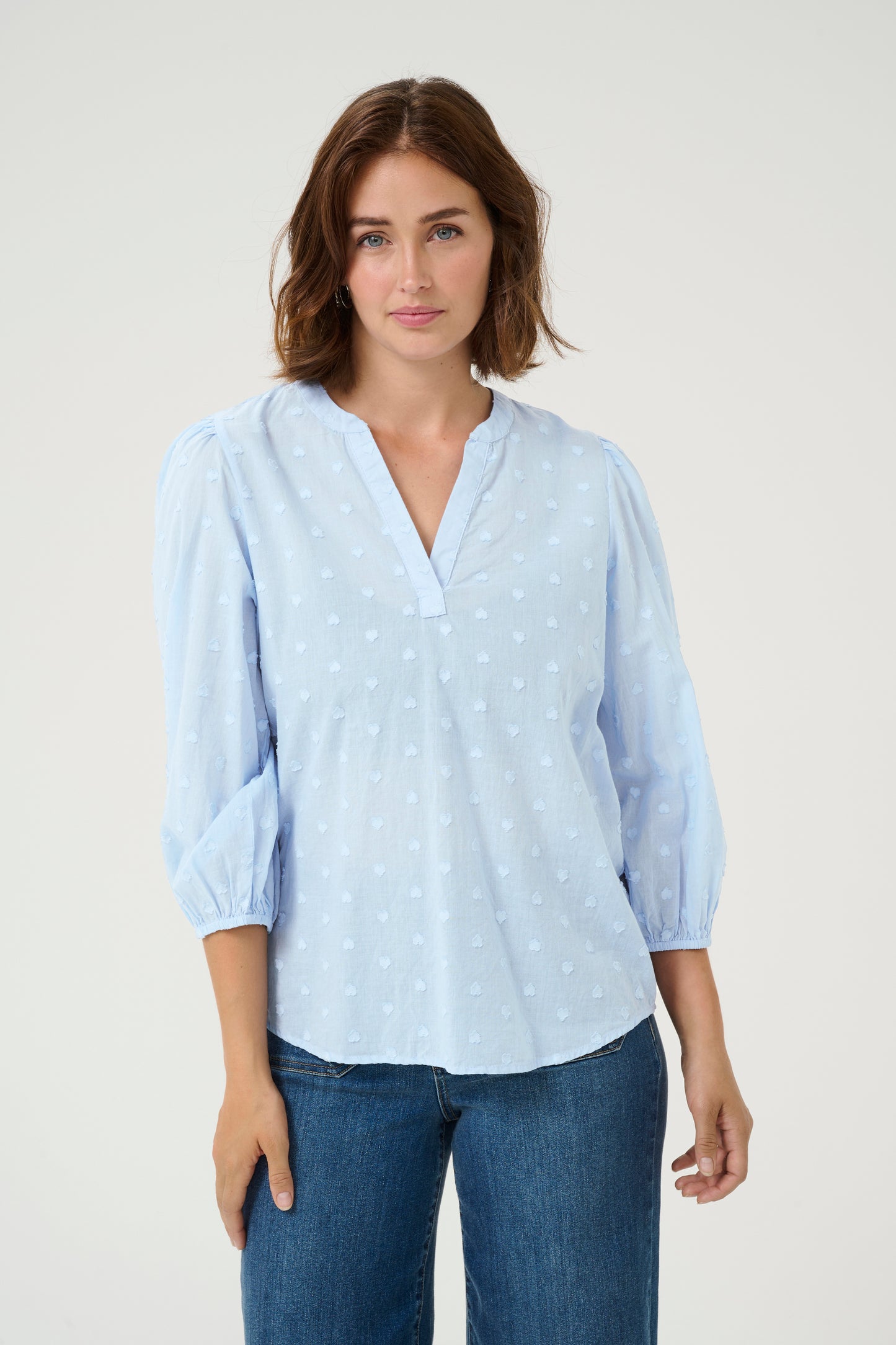 KA - Jollia Blouse - Soft Chambray
