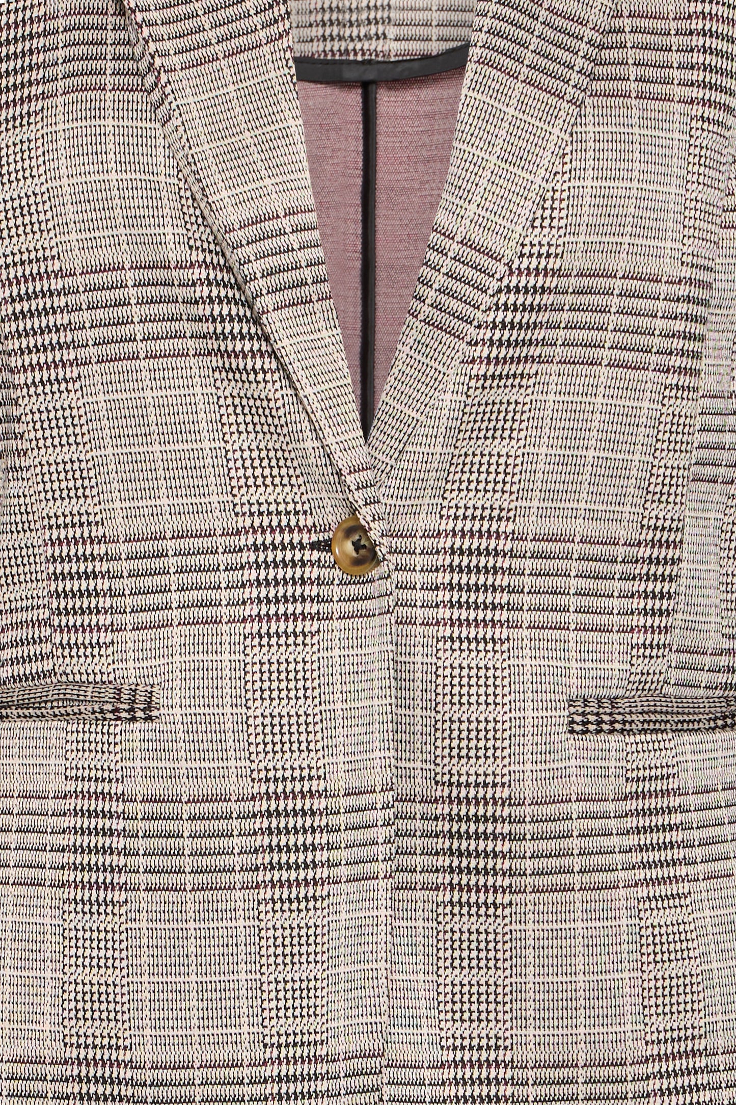 IH - Manse Check Blazer - Natural/Black