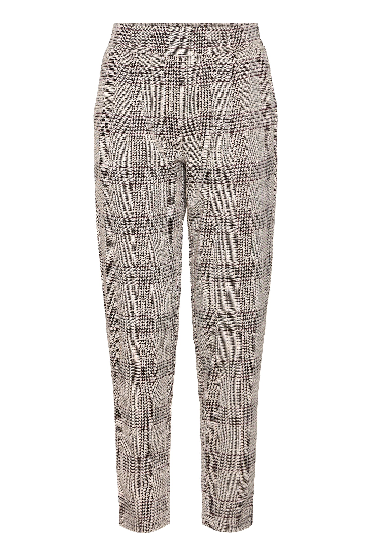 IH - Manse Check Trousers - Natural/Black