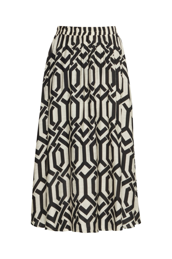 FR - Ariana SK 1 - Skirt - Whisper White & Black