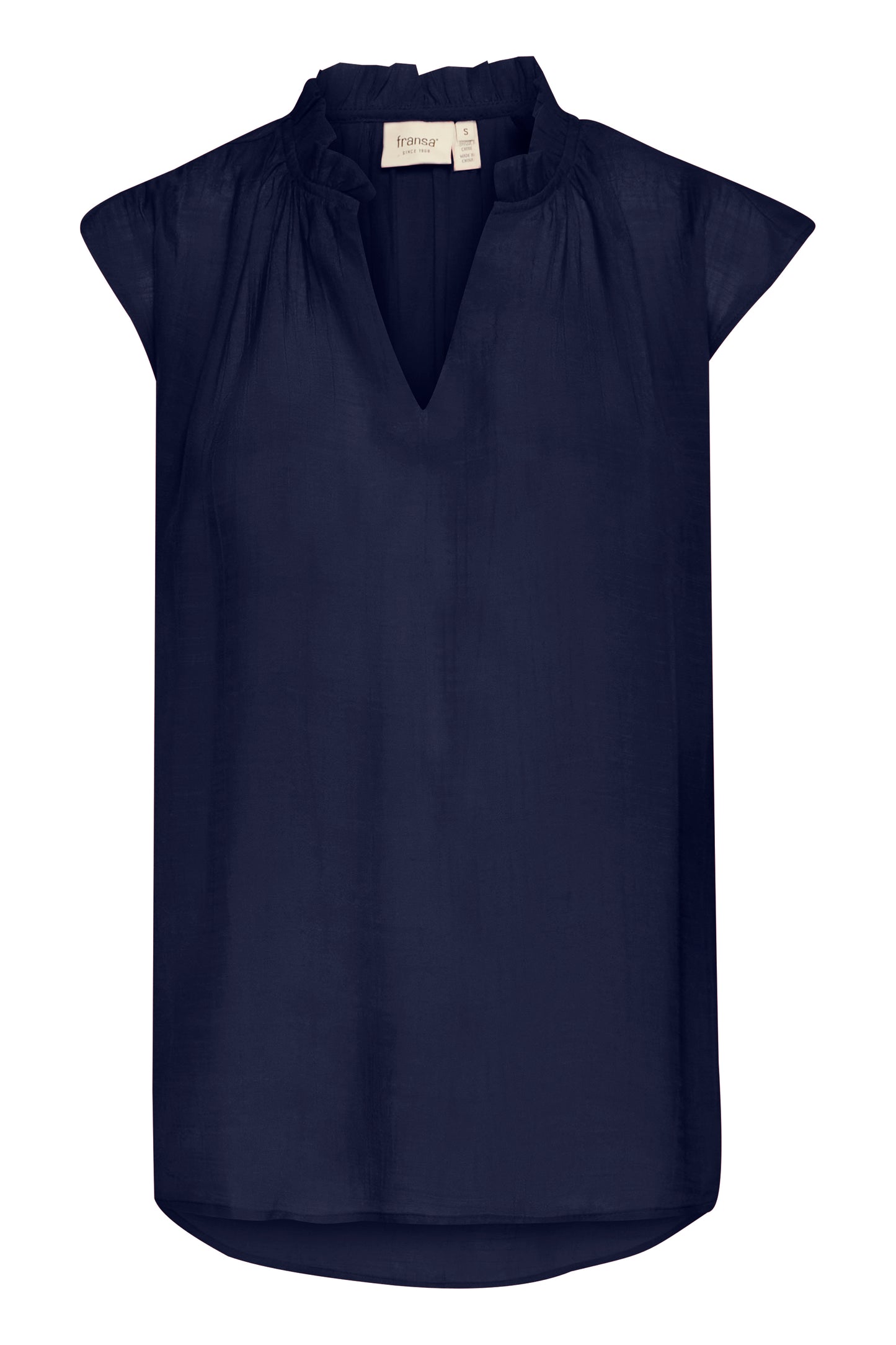 FR - Alyssa BL1 - Blouse - Navy