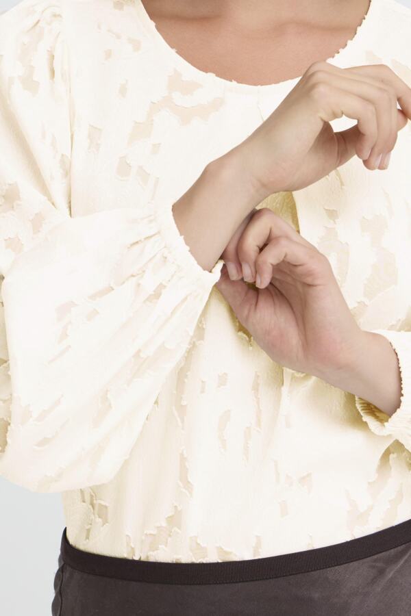 FR -  Mera 1 Blouse - Whisper White