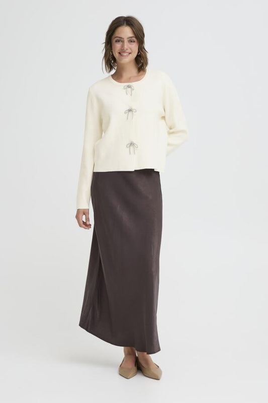 FR -  Sally 6 Cardigan - Whisper White
