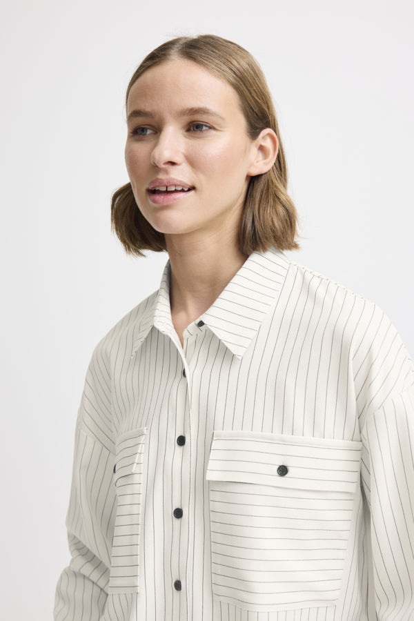 BY - Dannia Shirt - Birch Mix