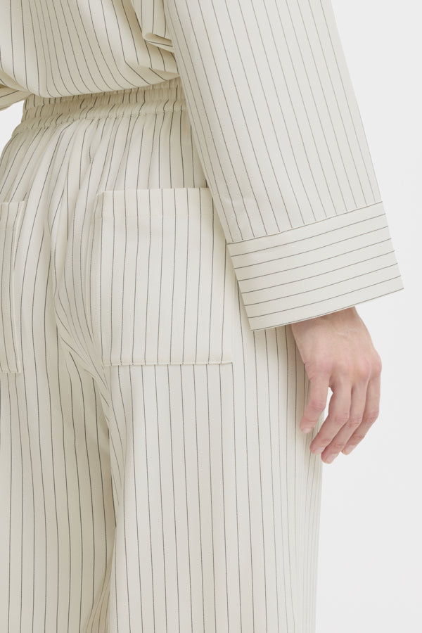 BY - Dannia Trousers - Birch Mix