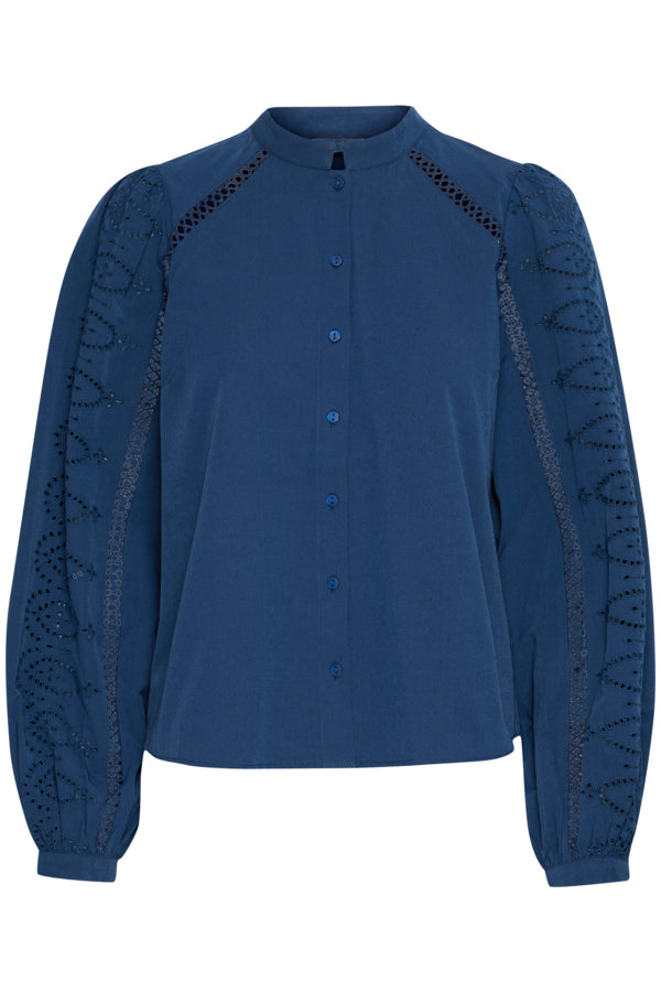 BY - Frankie Blouse - Medieval Blue