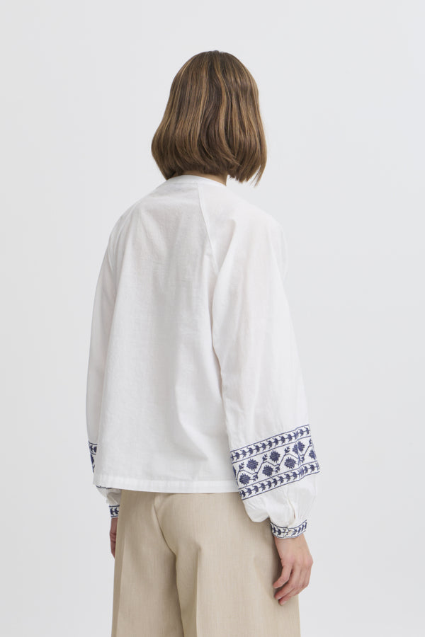 BY - Jiya Blouse - Marshmallow Mix