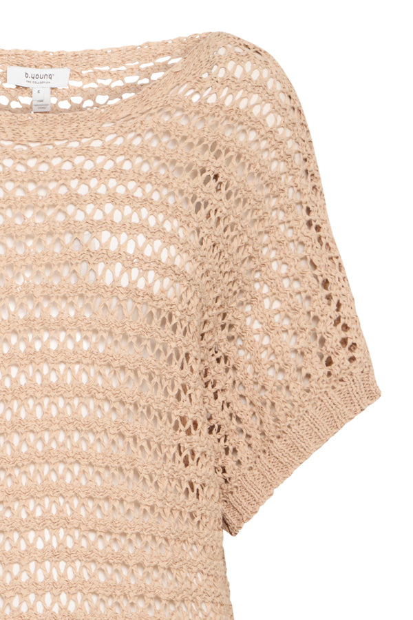 BY - Marax Ribbon Knit Top - Humus