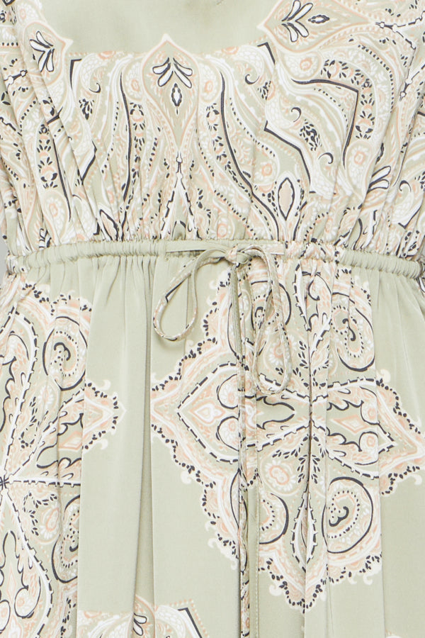 BY - Jannike Dress - Tea Paisley Mix