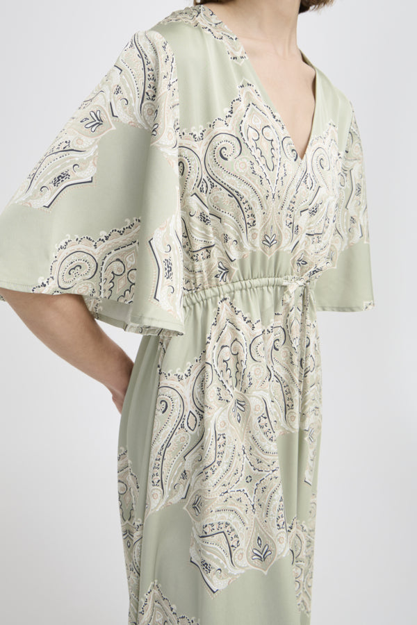 BY - Jannike Dress - Tea Paisley Mix