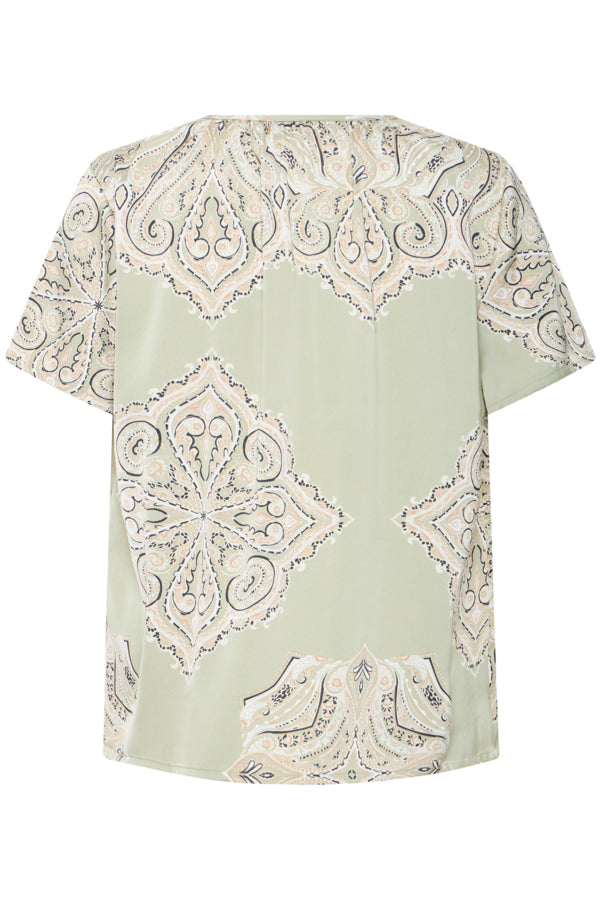 BY - Jannike Blouse - Tea Paisley Mix