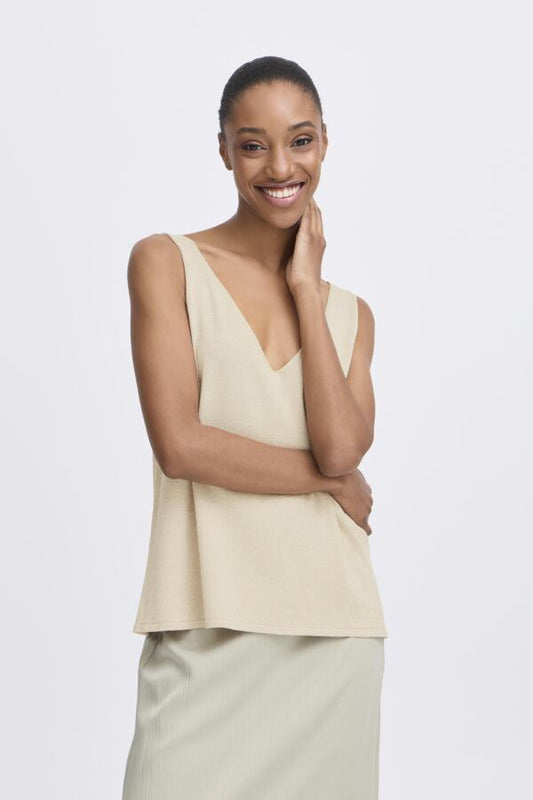 BY - Mobbe Top - Frosted Almond