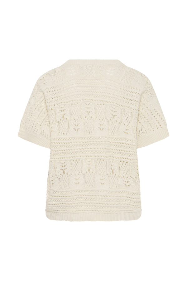 BY - Nero V-Neck Jumper - Birch