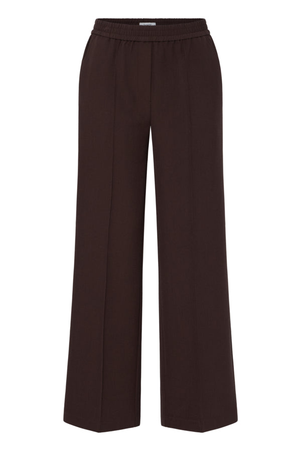 BY - Danta Pull-On Trousers - Java Brown