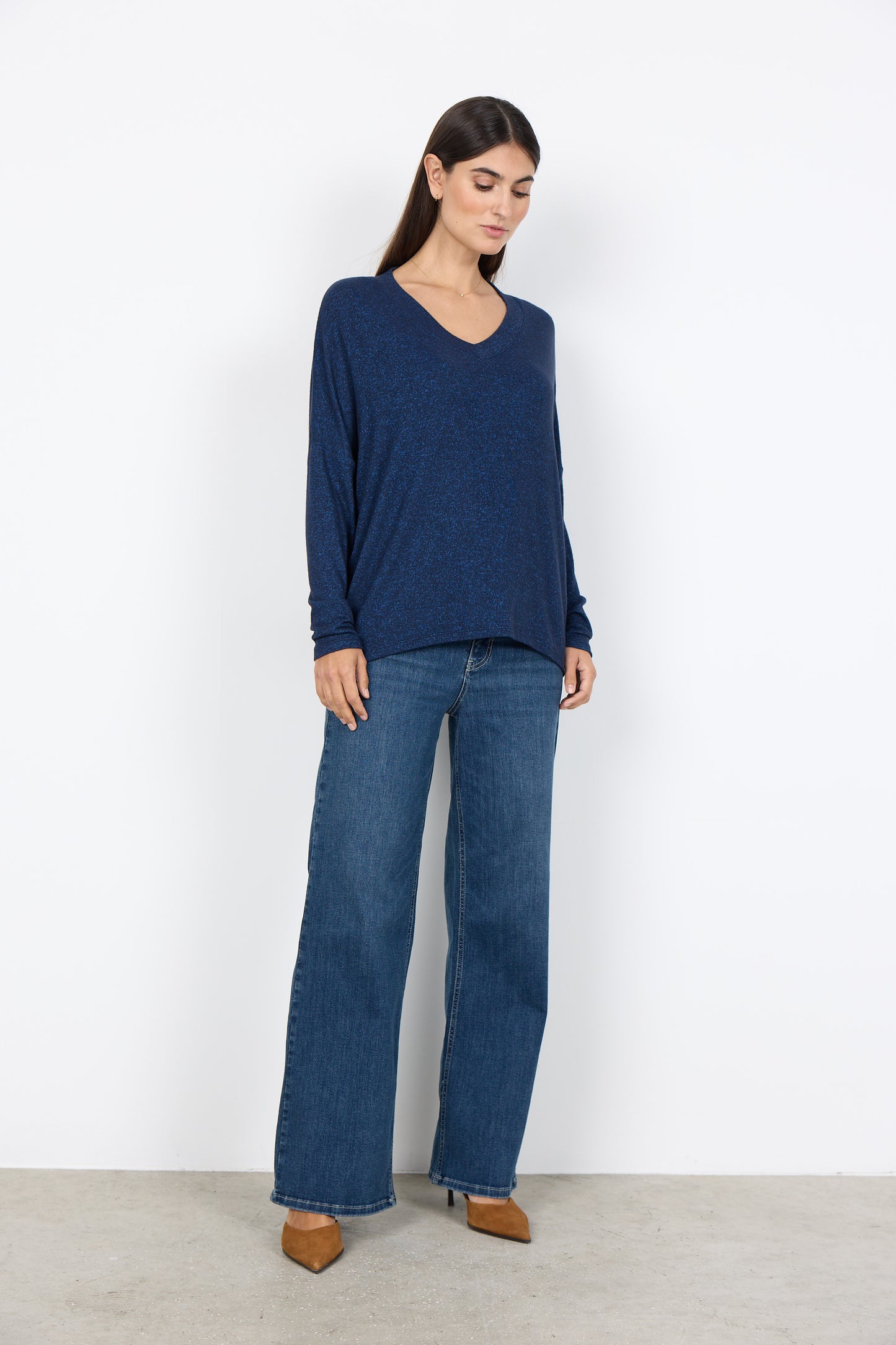 Soya Concept BIARA Top - Navy Melange
