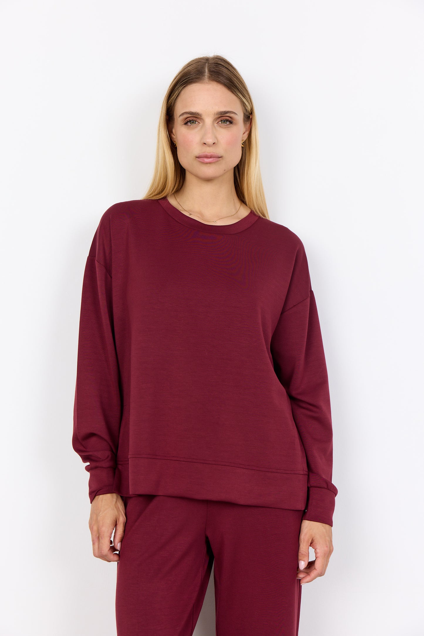 SC - Banu 164 Sweatshirt - Dark Red