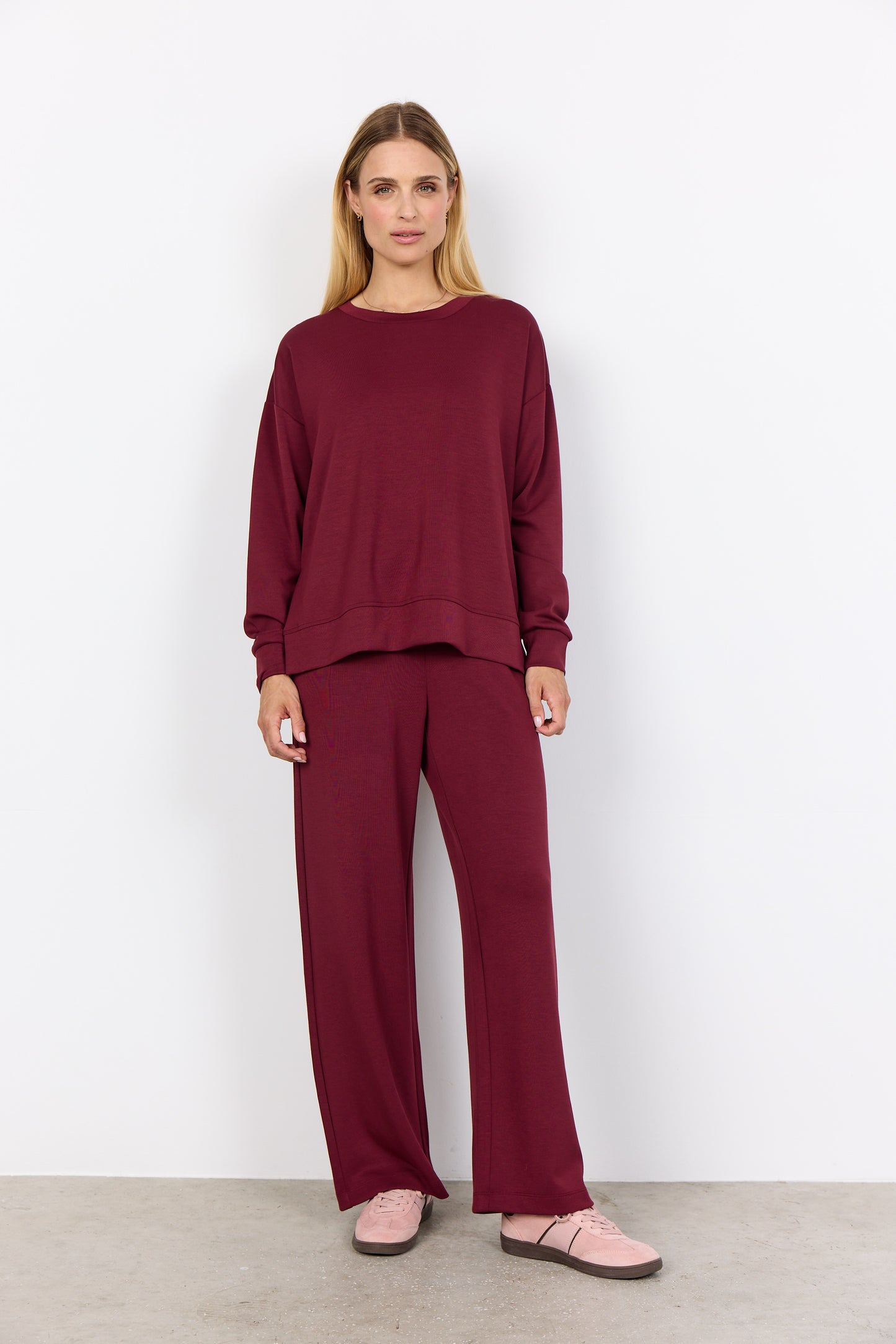 SC - Banu 164 Sweatshirt - Dark Red