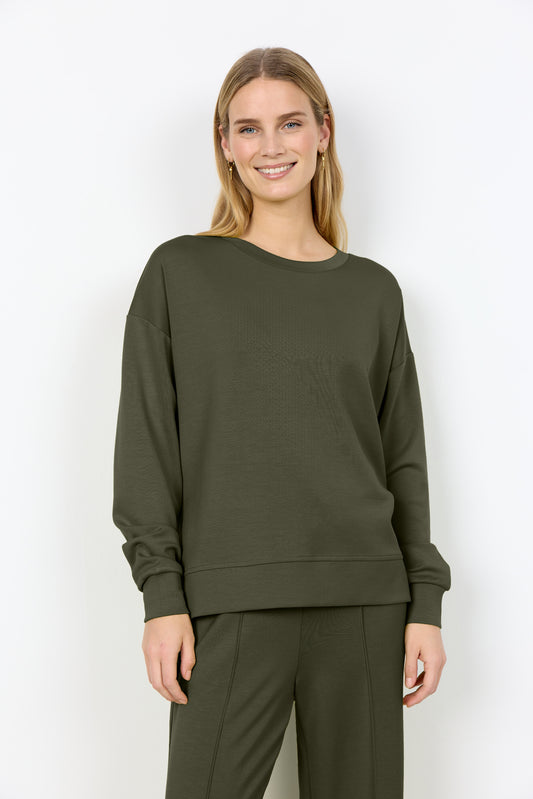 Soya Concept BANU Sweatshirt - Forest Night