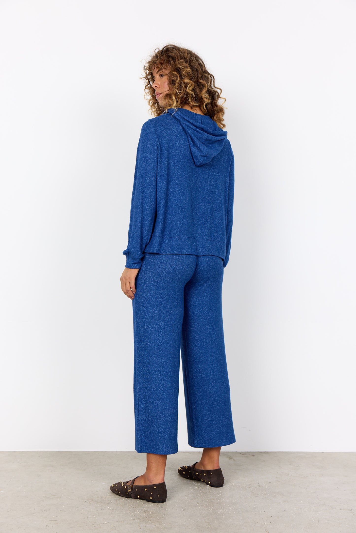 SC - Biara 143 Hooded Sweatshirt - Estate Blue Melange