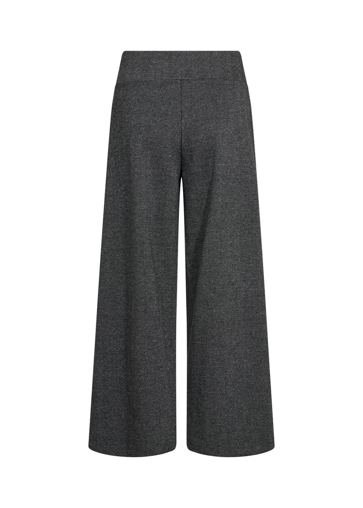 Soya Concept Hebe Wide Leg Trousers - Black/Grey