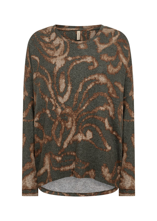 Soya Concept Biara Abstract Print Top