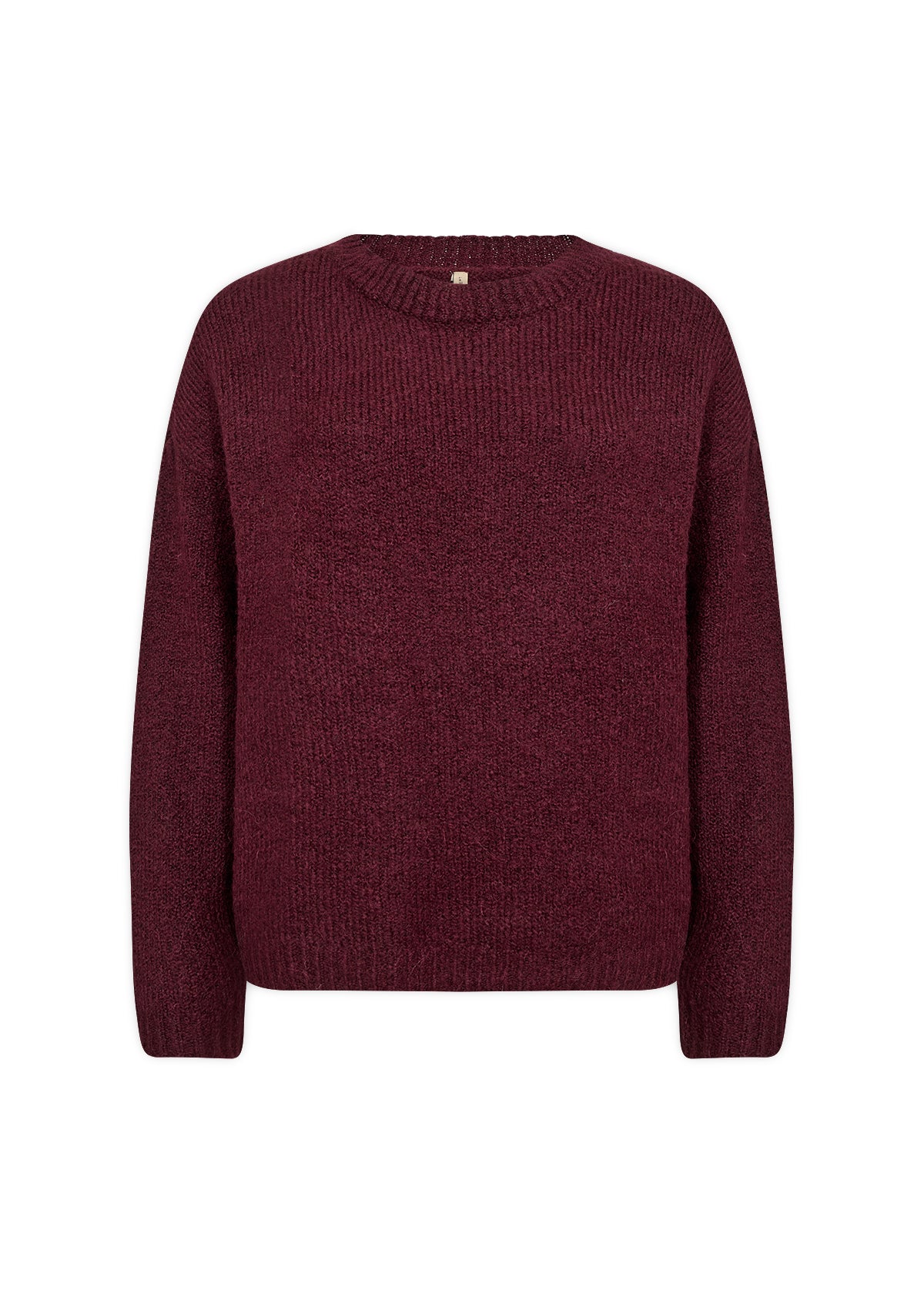 SC - Gunna 1 Jumper - Dark Red Melange