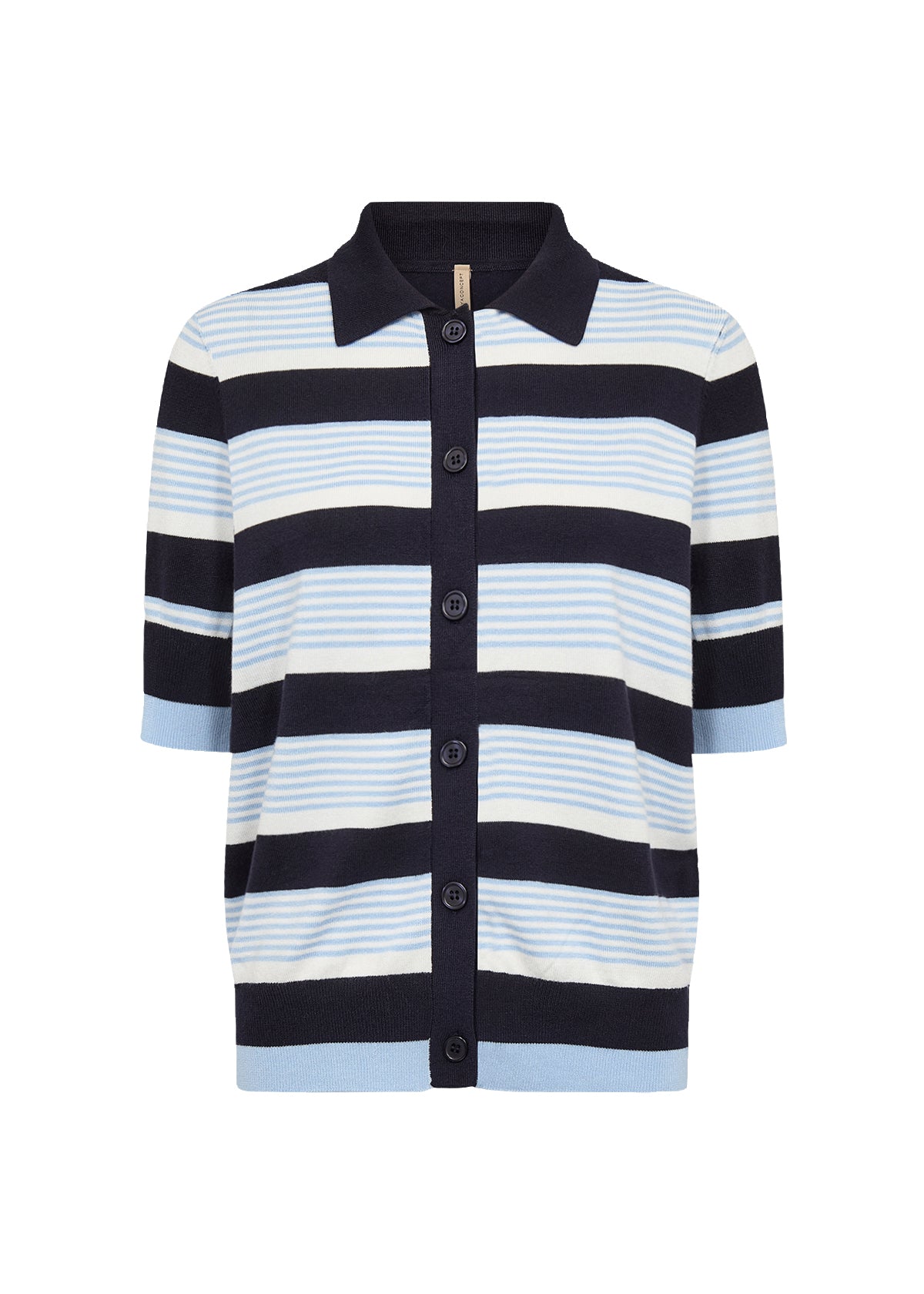 SC - Dollie Stripe 820 Jumper - Navy Combi