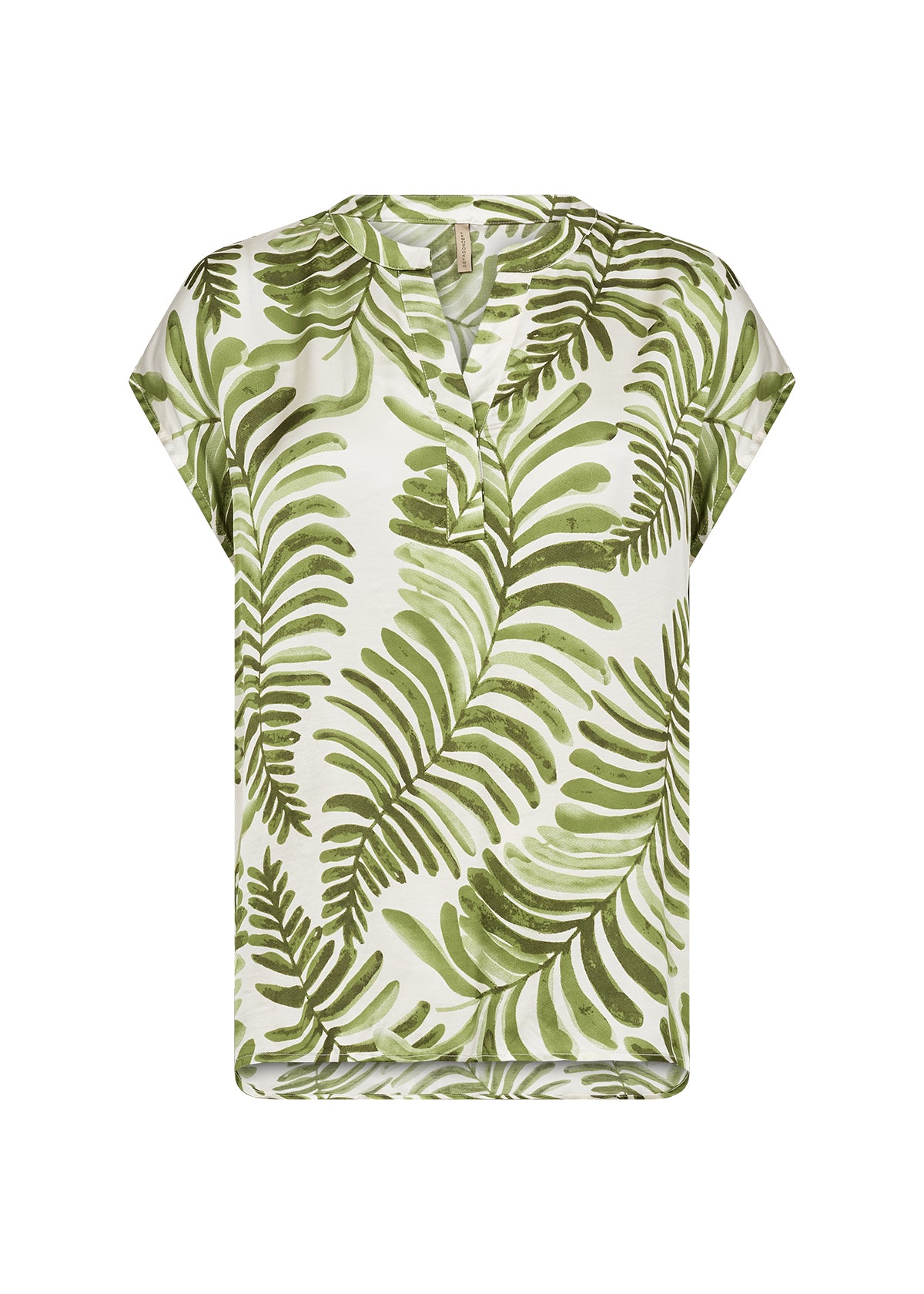 SC - Rochel 1 Top - Calliste Green