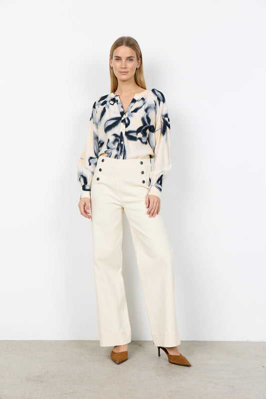 SC - Bess 7-B Trousers - Cream