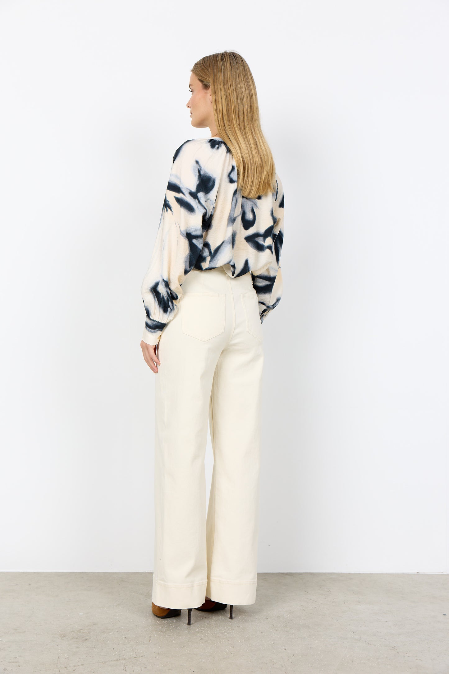 SC - Bess 7-B Trousers - Cream