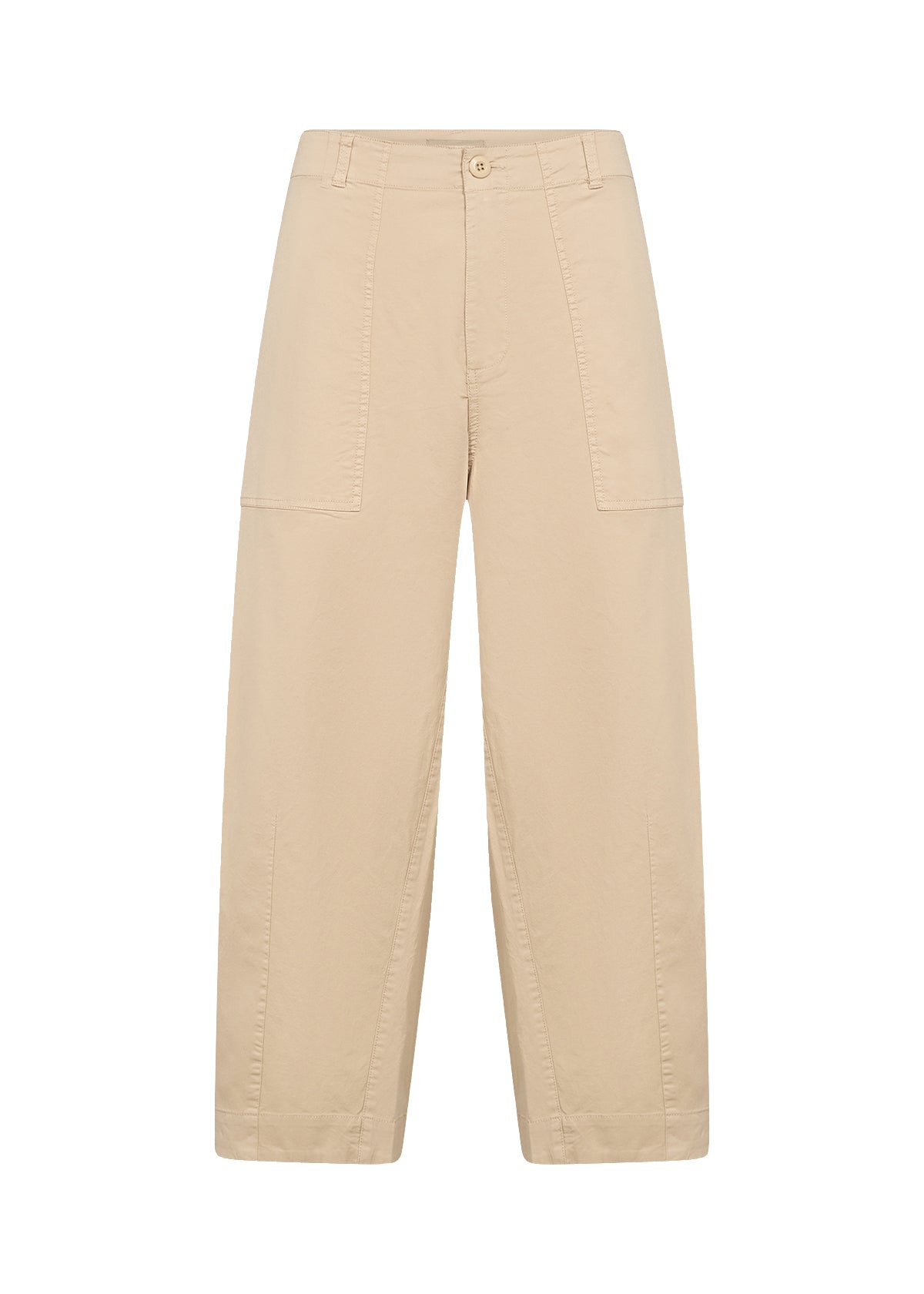 SC - Rovena 8-C  Barrel Trousers - Sand
