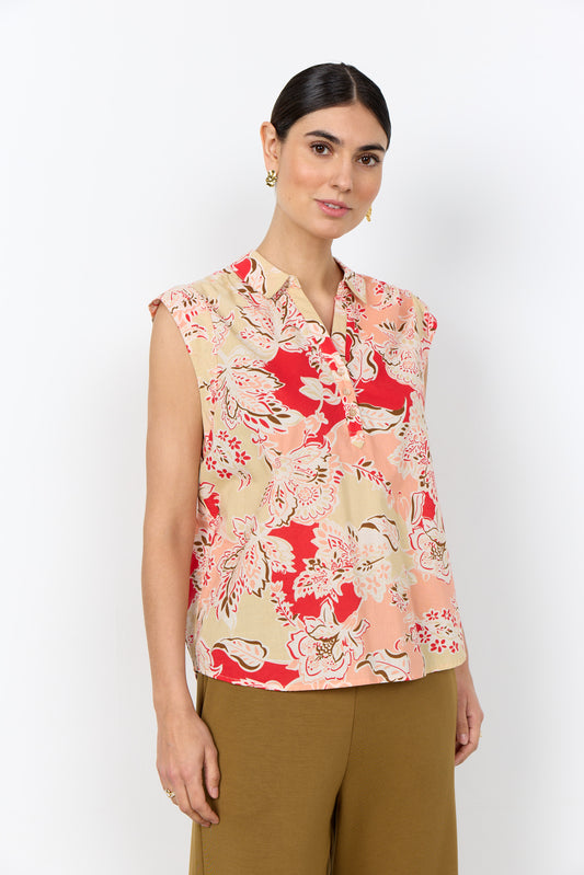 SC - Faldine 1 Blouse - Bittersweet Combi